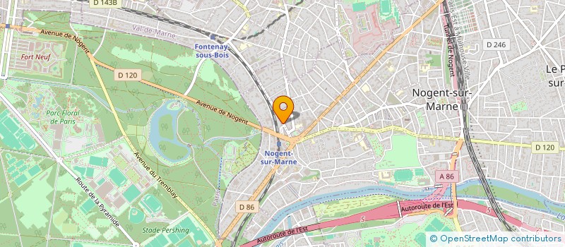 localisation de l'entreprise MONSIEUR CLEMENT IBERT  NOGENT-SUR-MARNE