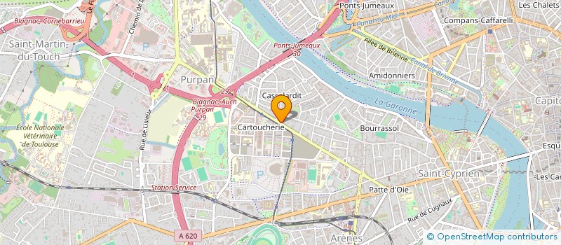 localisation de l'entreprise MONSIEUR CLEMENT IBOS à TOULOUSE