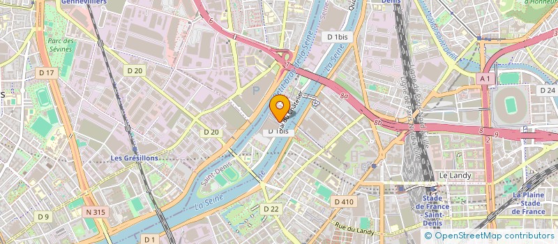 localisation de l'entreprise MONSIEUR CLEMENT IMBERT  L'ILE-SAINT-DENIS