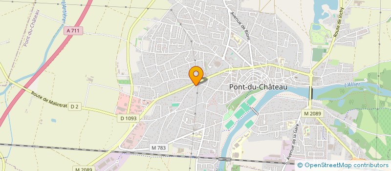 localisation de l'entreprise MONSIEUR CLEMENT IZORCHE  PONT-DU-CHATEAU