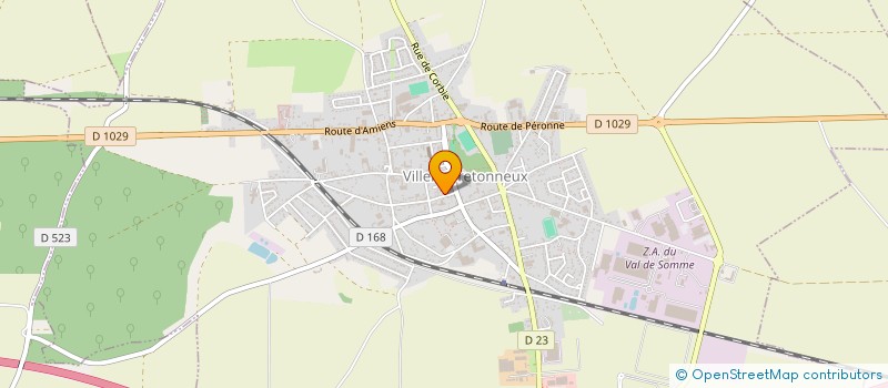 localisation de l'entreprise MONSIEUR CLEMENT JACKY ALBERT DELARUELLE à VILLERS-BRETONNEUX