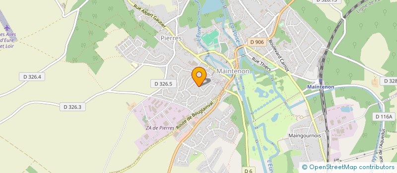 localisation de l'entreprise MONSIEUR CLEMENT JAQUEMET à PIERRES