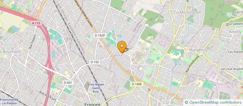 localisation de l'entreprise MONSIEUR CLEMENT JARRY à SAINT-PRIX