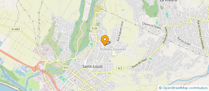 localisation de l'entreprise MONSIEUR CLEMENT JEAN RENE TRAPATEAU à SAINT-LOUIS