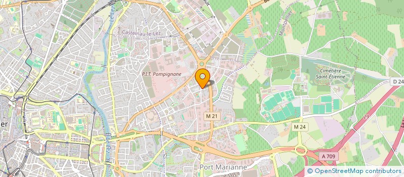 localisation de l'entreprise MONSIEUR CLEMENT JEANDEL à MONTPELLIER