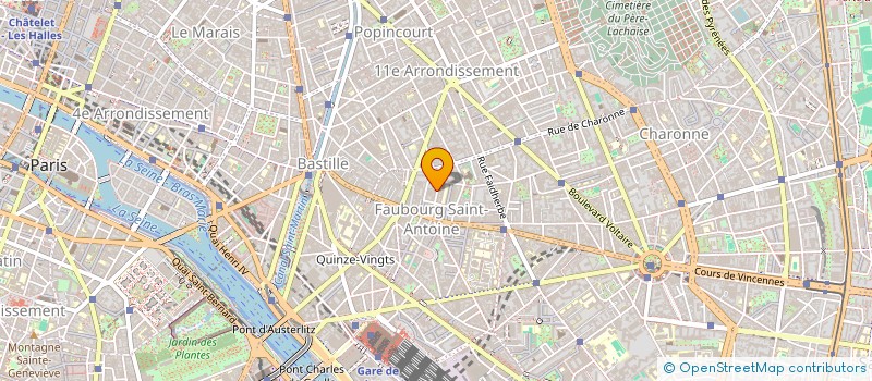 localisation de l'entreprise MONSIEUR CLEMENT JEANNEAU  PARIS