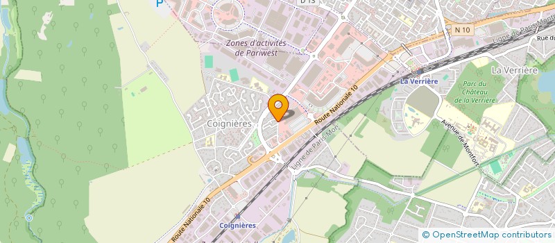 localisation de l'entreprise MONSIEUR CLEMENT JEANNIN  COIGNIERES