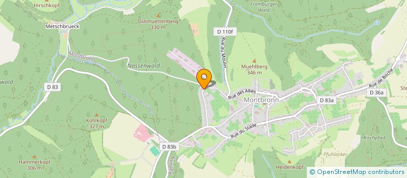 localisation de l'entreprise MONSIEUR CLEMENT JEDYNAK  MONTBRONN