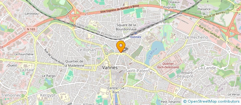localisation de l'entreprise MONSIEUR CLEMENT JEGO à VANNES