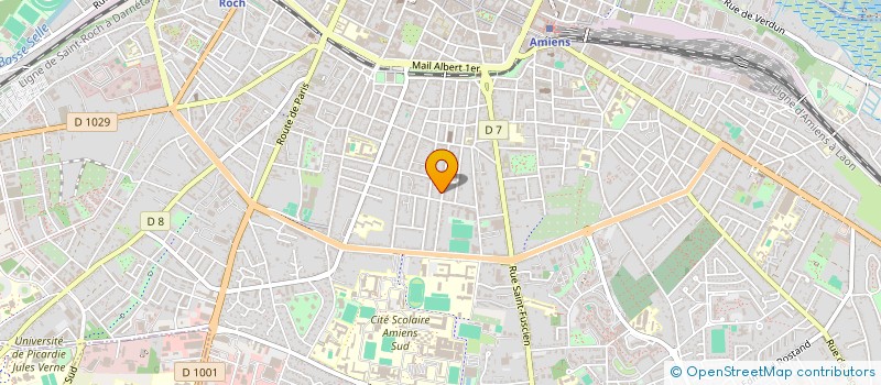 localisation de l'entreprise MONSIEUR CLEMENT JIMENEZ  AMIENS