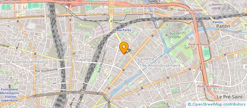 localisation de l'entreprise MONSIEUR CLEMENT JOB CLEMENT  PARIS