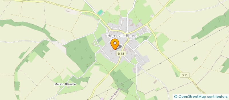 localisation de l'entreprise MONSIEUR CLEMENT JOLIBOIS à HORNOY-LE-BOURG