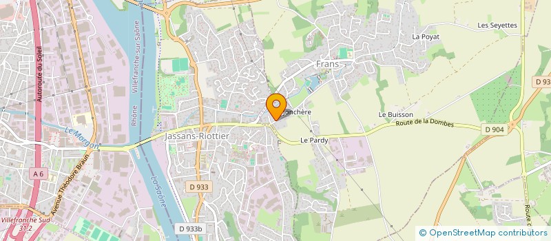 localisation de l'entreprise MONSIEUR CLEMENT JOLIVET à FRANS