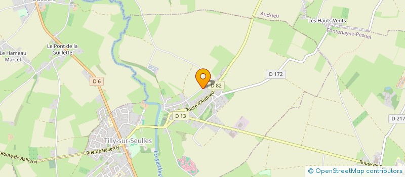 localisation de l'entreprise MONSIEUR CLEMENT JOUET  TILLY-SUR-SEULLES