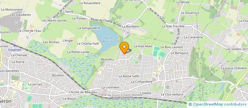 localisation de l'entreprise MONSIEUR CLEMENT JOULAIN à COUERON