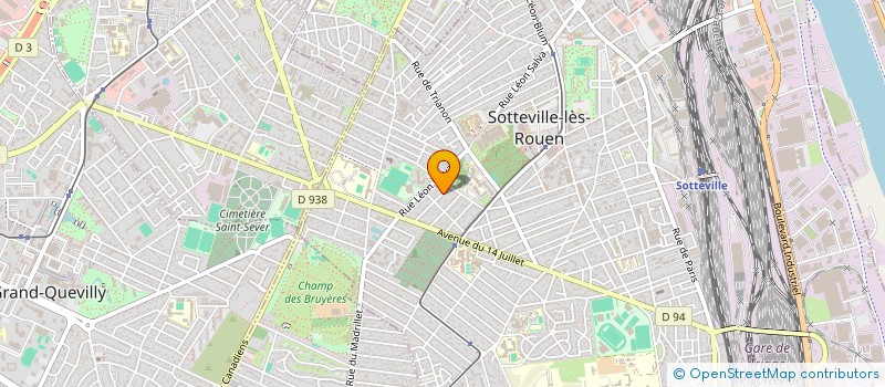 localisation de l'entreprise MONSIEUR CLEMENT JOUVIN  SOTTEVILLE-LES-ROUEN