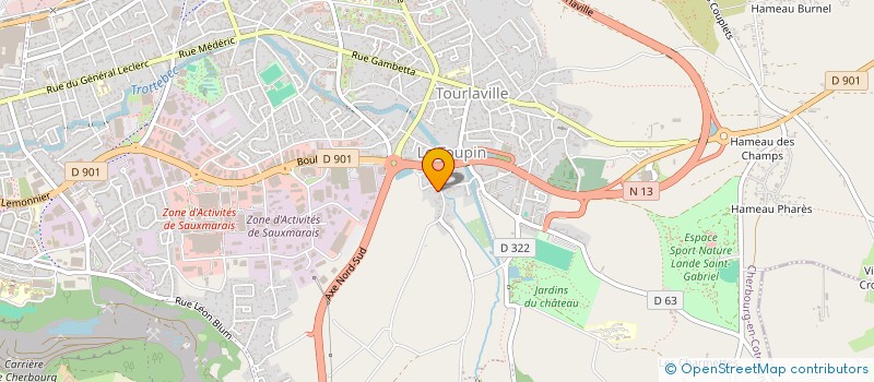 localisation de l'entreprise MONSIEUR CLEMENT JUMELIN  CHERBOURG-EN-COTENTIN