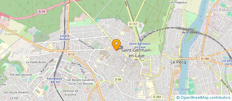 localisation de l'entreprise MONSIEUR CLEMENT JURKEW  SAINT-GERMAIN-EN-LAYE