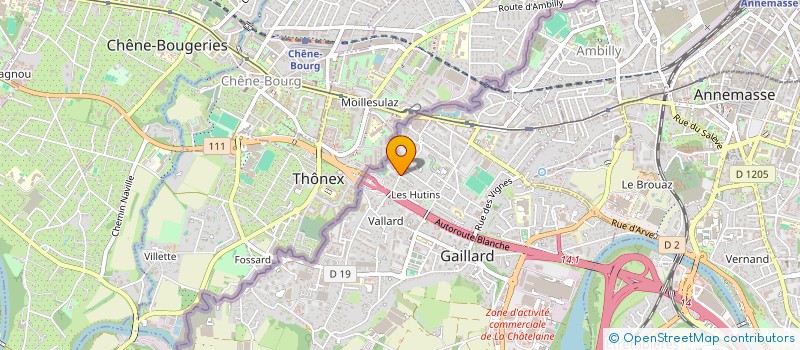 localisation de l'entreprise MONSIEUR CLEMENT KABAMBA  GAILLARD