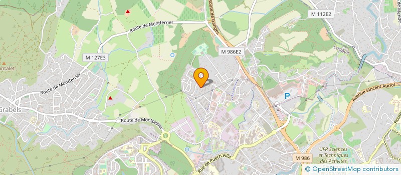 localisation de l'entreprise MONSIEUR CLEMENT KORETZKY  GRABELS