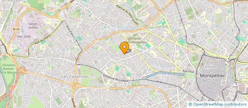 localisation de l'entreprise MONSIEUR CLEMENT KOTRAS à MONTPELLIER