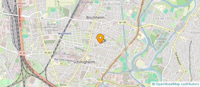 localisation de l'entreprise MONSIEUR CLEMENT KRETZ  SCHILTIGHEIM