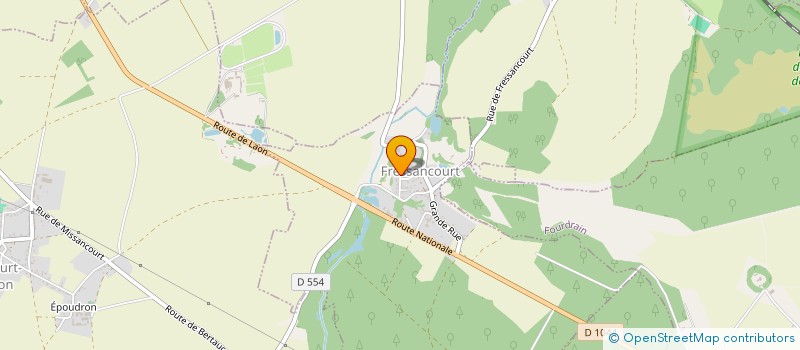 localisation de l'entreprise MONSIEUR CLEMENT LABARBE  FRESSANCOURT