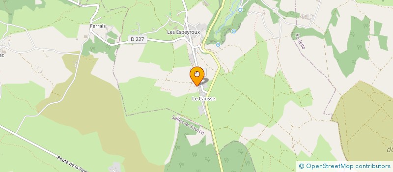 localisation de l'entreprise MONSIEUR CLEMENT LACOMBE  VALADY