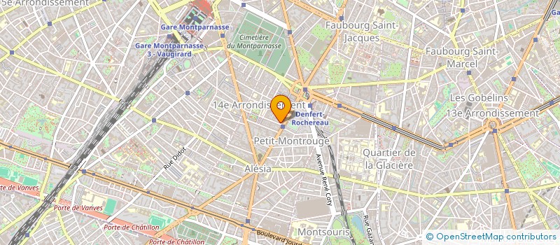 localisation de l'entreprise MONSIEUR CLEMENT LACOMBE-NOVIKOFF  PARIS