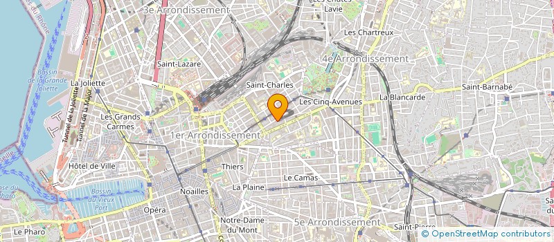 localisation de l'entreprise MONSIEUR CLEMENT LAGOARDE SEGOT  MARSEILLE
