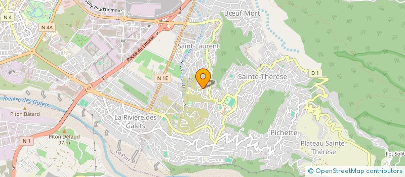 localisation de l'entreprise MONSIEUR CLEMENT LAGUERRE  SAINT-PAUL