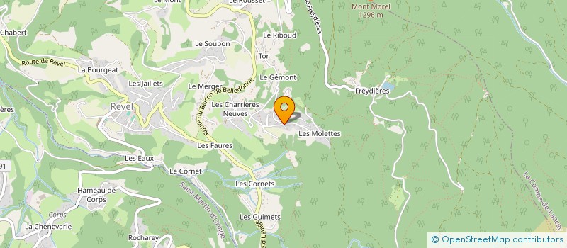 localisation de l'entreprise MONSIEUR CLEMENT LAMY QUIQUE  REVEL