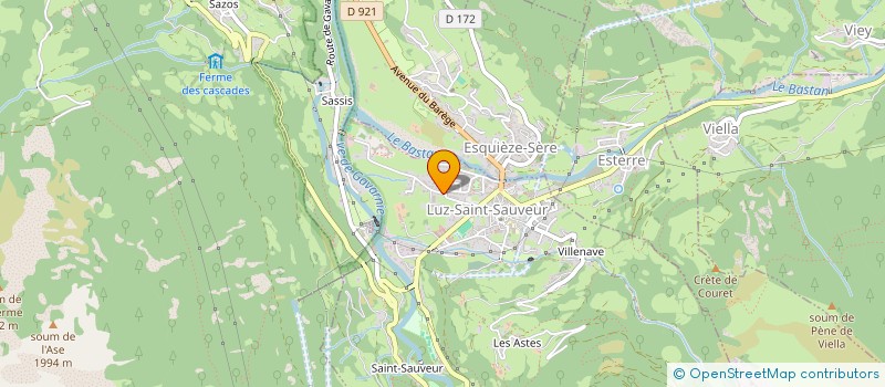 localisation de l'entreprise MONSIEUR CLEMENT LANNELUCQ  LUZ-SAINT-SAUVEUR