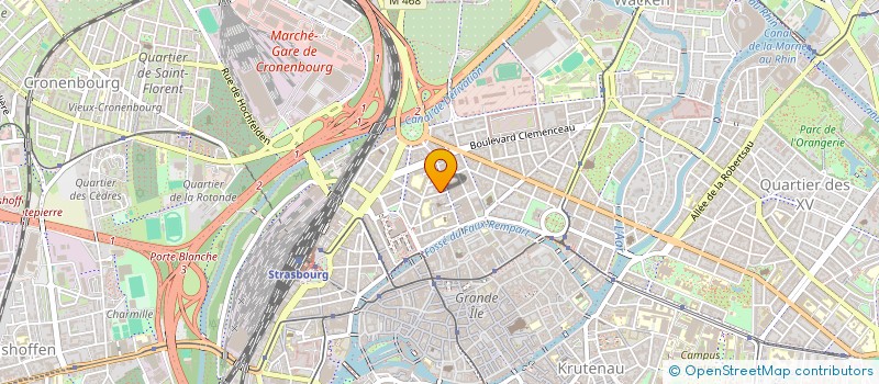 localisation de l'entreprise MONSIEUR CLEMENT LANOUX à STRASBOURG