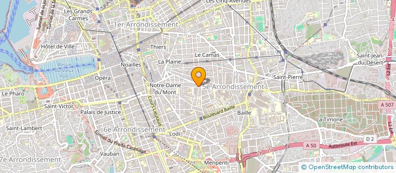 localisation de l'entreprise MONSIEUR CLEMENT LAO THIANE à MARSEILLE