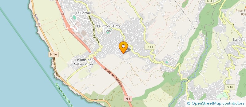 localisation de l'entreprise MONSIEUR CLEMENT LAPERE à SAINT-LEU