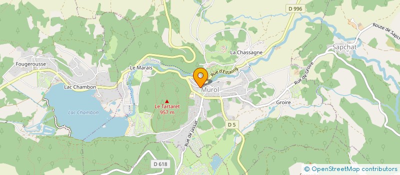 localisation de l'entreprise MONSIEUR CLEMENT LAPLANCHE  CHAMBON-SUR-LAC