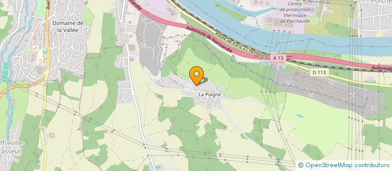 localisation de l'entreprise MONSIEUR CLEMENT LARCHER  GUERVILLE