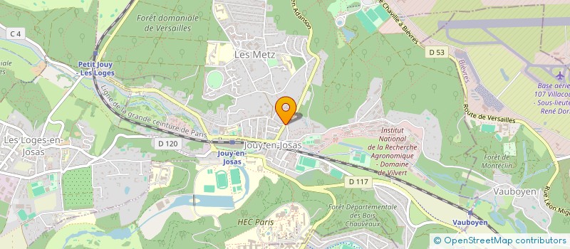 localisation de l'entreprise MONSIEUR CLEMENT LAROCHE  JOUY-EN-JOSAS