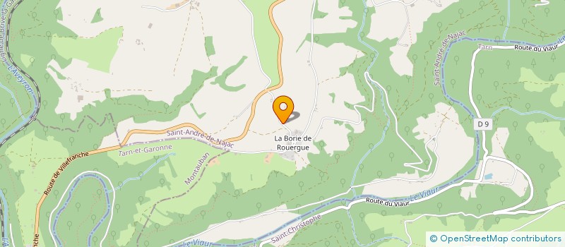 localisation de l'entreprise MONSIEUR CLEMENT LAROUSSINIE  SAINT-ANDRE-DE-NAJAC