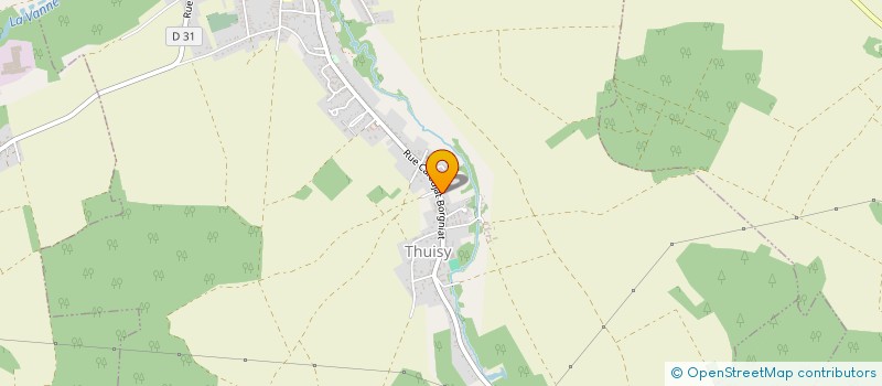 localisation de l'entreprise MONSIEUR CLEMENT LAURENT  ESTISSAC