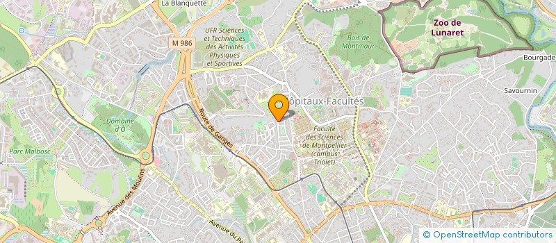localisation de l'entreprise MONSIEUR CLEMENT LAUZIN à MONTPELLIER