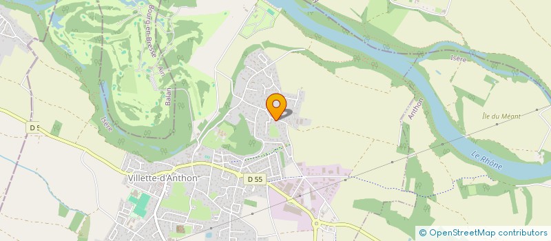 localisation de l'entreprise MONSIEUR CLEMENT LAVAL  VILLETTE-D'ANTHON