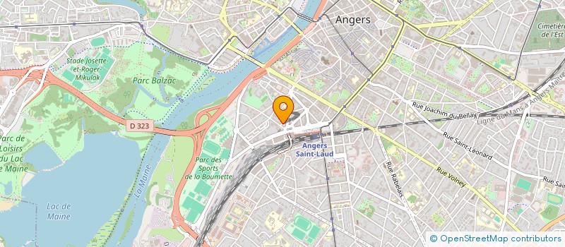 localisation de l'entreprise MONSIEUR CLEMENT LAVOLLE à ANGERS