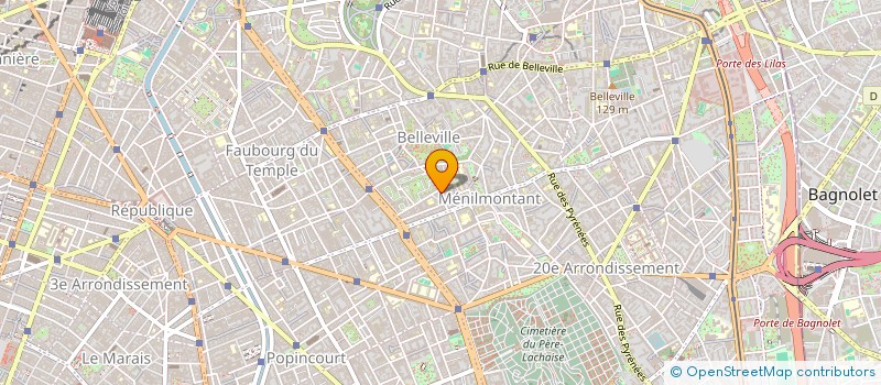 localisation de l'entreprise MONSIEUR CLEMENT LE BERRE  PARIS