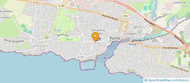 localisation de l'entreprise MONSIEUR CLEMENT LE DIZES  SAINT-JEAN-DE-MONTS