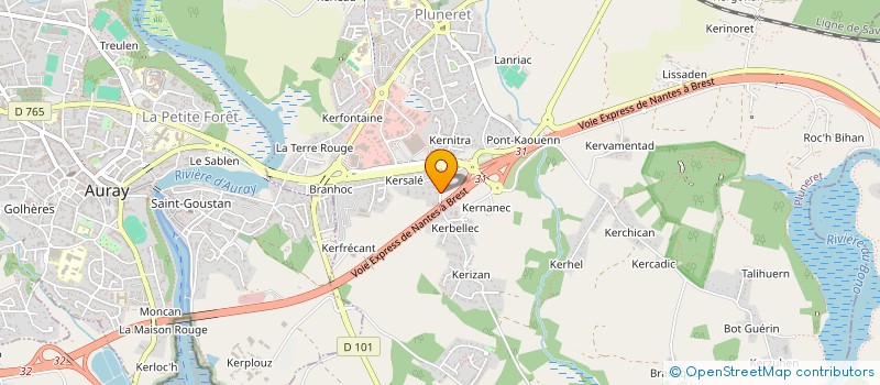 localisation de l'entreprise MONSIEUR CLEMENT LE LEC à PLUNERET