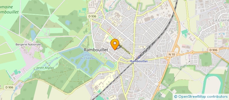 localisation de l'entreprise MONSIEUR CLEMENT LE MOING à RAMBOUILLET