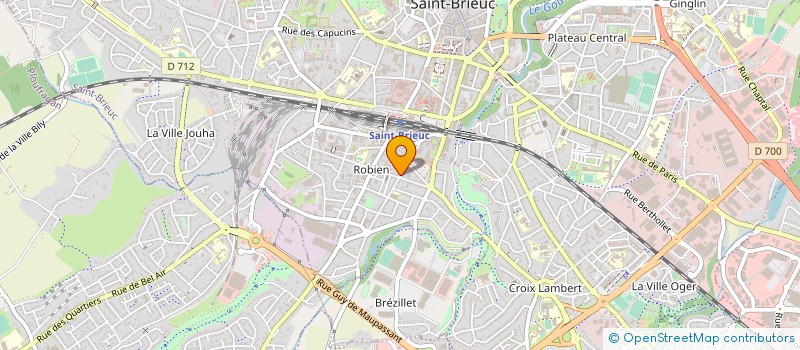 localisation de l'entreprise MONSIEUR CLEMENT LE SAUX à SAINT-BRIEUC