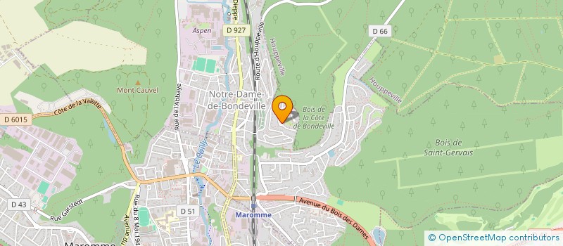 localisation de l'entreprise MONSIEUR CLEMENT LEBLIC  NOTRE-DAME-DE-BONDEVILLE